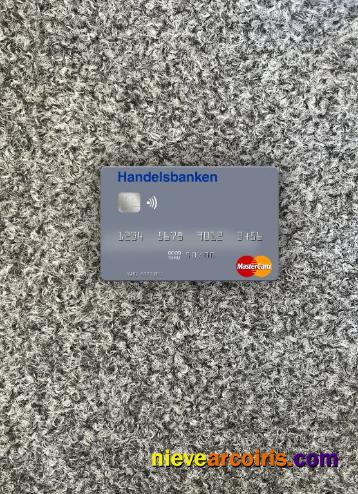 Norway Handelsbanken mastercard photolook